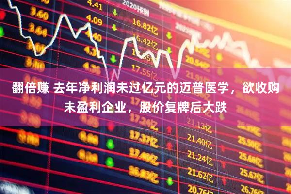 翻倍赚 去年净利润未过亿元的迈普医学，欲收购未盈利企业，股价复牌后大跌